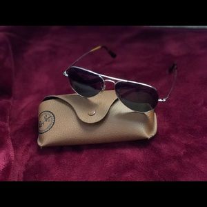 Ladies RayBan P3Plus Aviator Glasses Polarozed